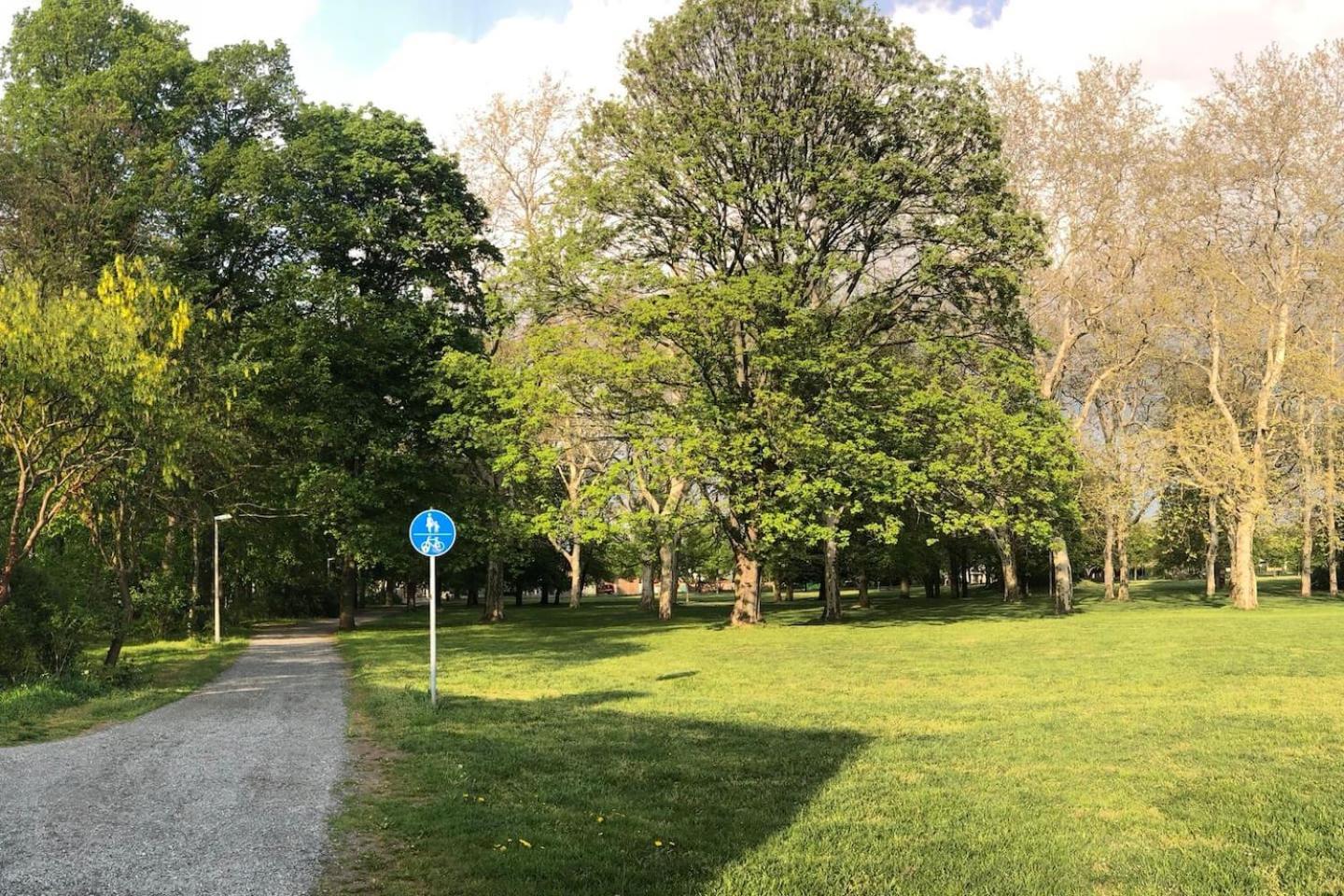 Ferienwohnung Am Park Leipzig Eksteriør billede
